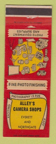 Matchbook Cover - Allen's Camera Shot Everett Northgate WA Seattle