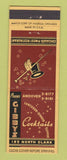 Matchbook Cover - Gibby's Cocktail Bar Chicago IL