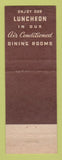 Matchbook Cover - Gibby's Cocktail Bar Chicago IL