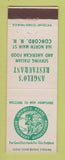Matchbook Cover Granite State Restaurant Association Angelo's Italian Concord NH