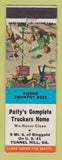 Matchbook Cover - Patty's Complete Truckers Home Tunnel Hill CA