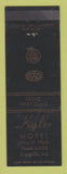 Matchbook Cover - Kyler Motel Evansville IN