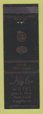 Matchbook Cover - Kyler Motel Evansville IN