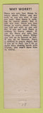 Matchbook Cover - Ashley Motel Plainfield IN