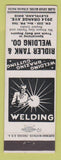 Matchbook Cover - Ridler Tank Welding Company Cleveland OH