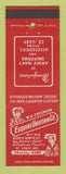 Matchbook Cover - Esquire Uniform WS Freeman St Louis MO Army Navy