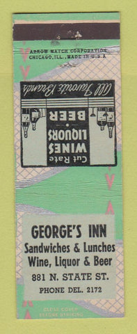 Matchbook Cover - George's Inn Restaurant Chicago? ARROW