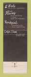 Matchbook Cover - Hotel Muehlebach Kansas City MOI WEAR