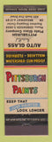 Matchbook Cover - Pittsburgh Paints Auto Glass Cleveland?
