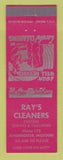 Matchbook Cover - Ray's Cleaners Tailors Knobnoster MO