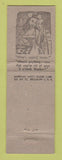 Matchbook Cover - Gem Razor Blades American Razor Brooklyn NY WEAR