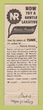 Matchbook Cover - Tums Antacid Natures Remedy Laxative