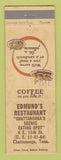 Matchbook Cover - Edmund's Restaurant Chattanooga TN
