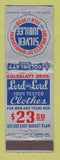 Matchbook Cover - Goldblatt's Men's Clothes Silver Jubilee 1939