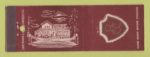 Matchbook Cover - Renton City Club Renton WA