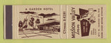 Matchbook Cover - Mission Valley Inn San Diego CA