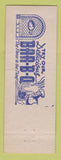 Matchbook Cover - Walker's Cafe Warrensburg MO