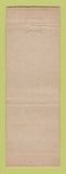 Matchbook Cover - Mathews Service oil gas East St Louis IL