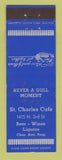 Matchbook Cover - St Charles Cafe