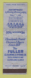Matchbook Cover - Fuller Cleaning Dyeing Cleveland OH 1946