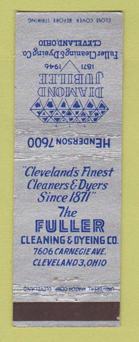 Matchbook Cover - Fuller Cleaning Dyeing Cleveland OH 1946
