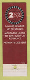 Matchbook Cover - Lincoln Savings and Loan Cleveland OH