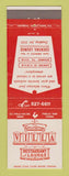 Matchbook Cover - Country Villa Restaurant Lounge Pinellas Park FL