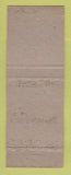 Matchbook Cover - Hartford Insurance Ernest Townsend Le Roy NY
