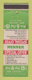 Matchbook Cover - Mennen Shave Cream Skin Bracer After Shave