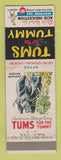 Matchbook Cover - Tums Antacid African Elephant