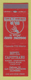 Matchbook Cover - Hotel Capistrano San Juan Capistrano CA