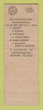 Matchbook Cover - Travel Lodge Motel Hollywood CA