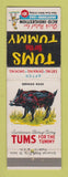 Matchbook Cover - Tums Antacid German Boar