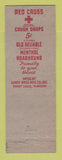 Matchbook Cover - Red Cross Cough Drops St Louis MO
