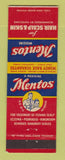 Matchbook Cover - Mentos for Hair Scalp Skin product Philadelphia PA