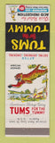 Matchbook Cover - Tums Antacid African Leopard