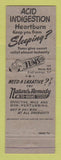 Matchbook Cover - Tums Antacid African Leopard