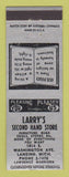 Matchbook Cover - Larry's Second Hand Store Lansing MI