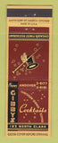 Matchbook Cover - Gibby's Cocktails Restaurant Chicago IL