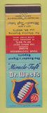 Matchbook Cover - Dr West's Tooth Brush WEAR