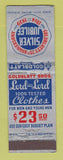 Matchbook Cover - Goldblatt's Men's Clothes Silver Jubilee 1939 Lord and Lord