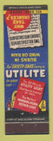 Matchbook Cover - Utilite Utility Light St Louis MO Merdis