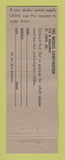 Matchbook Cover - Utilite Utility Light St Louis MO Merdis