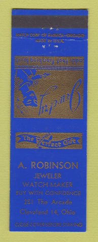 Matchbook Cover - A Robinson Jewelry Cleveland OH