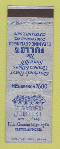 Matchbook Cover - Fuller Cleaning Dyeing Cleveland OH 1946