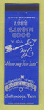 Matchbook Cover - Hotel Key Chattanooga TN