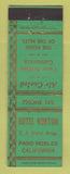 Matchbook Cover - Hotel Norton Paso Robles CA