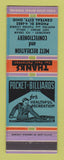 Matchbook Cover - Metz Recreation billiards Confectionery Central City OH