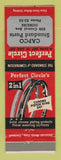 Matchbook Cover - Perfect Circle Piston Rings Capco Parts Dunkirk NY?