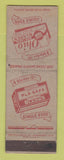 Matchbook Cover - Ohio Razor Blades WEAR